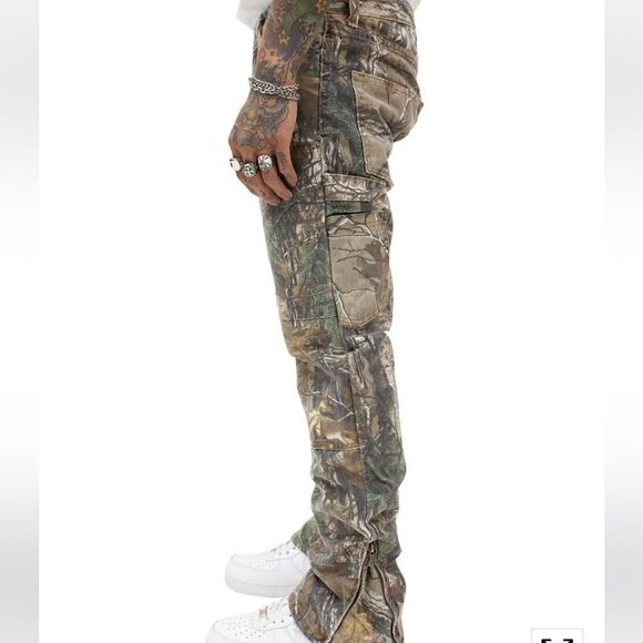 MINT CREW CARPENTER PANT‎ (REALTREE) CAMO SIZE 30 NWT in packaging - Picture 4 of 8